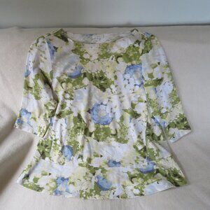 Pure Jill Floral Tee Shirt